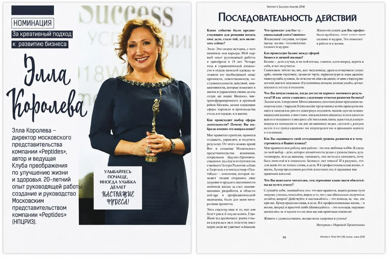 Women's Time разворот