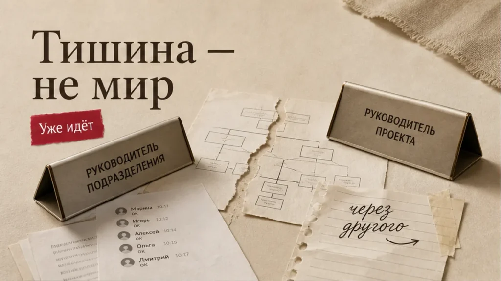 Конфликт, который руководитель предпочитает не замечать