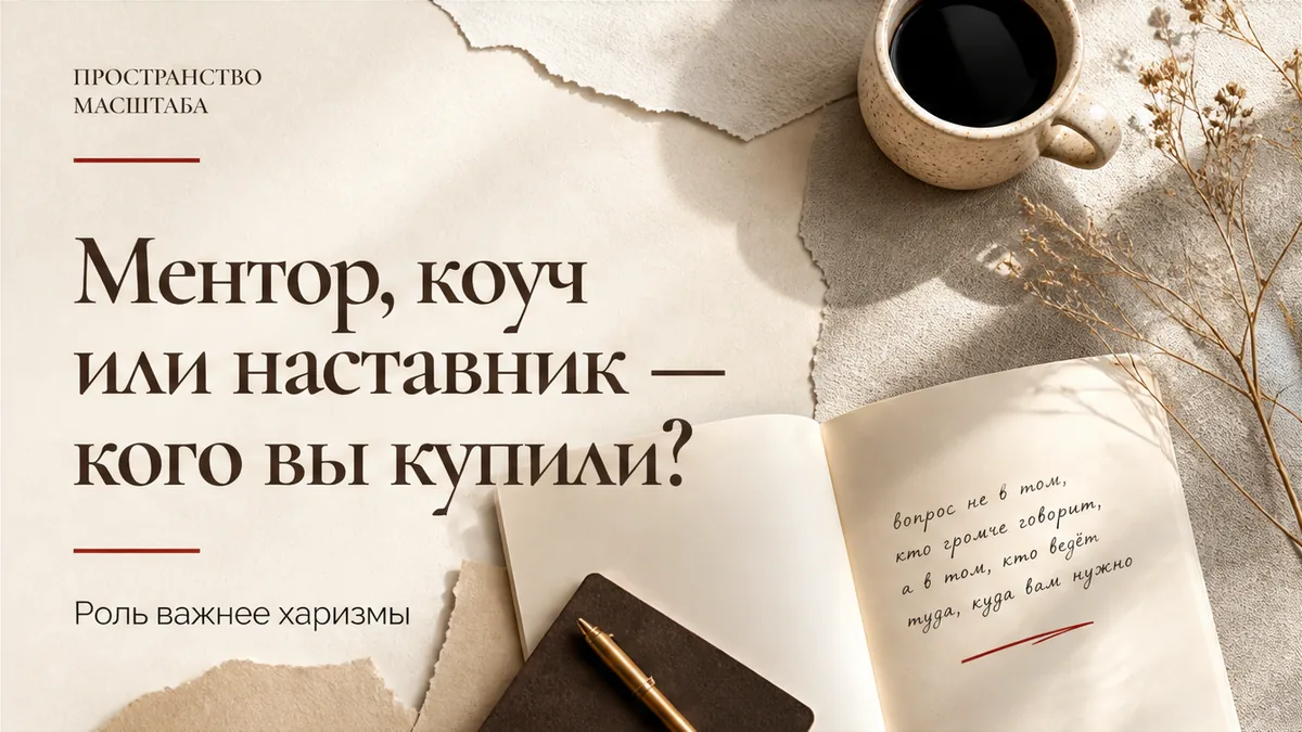 Что действительно даёт ментор — и чего от него не стоит ждать
